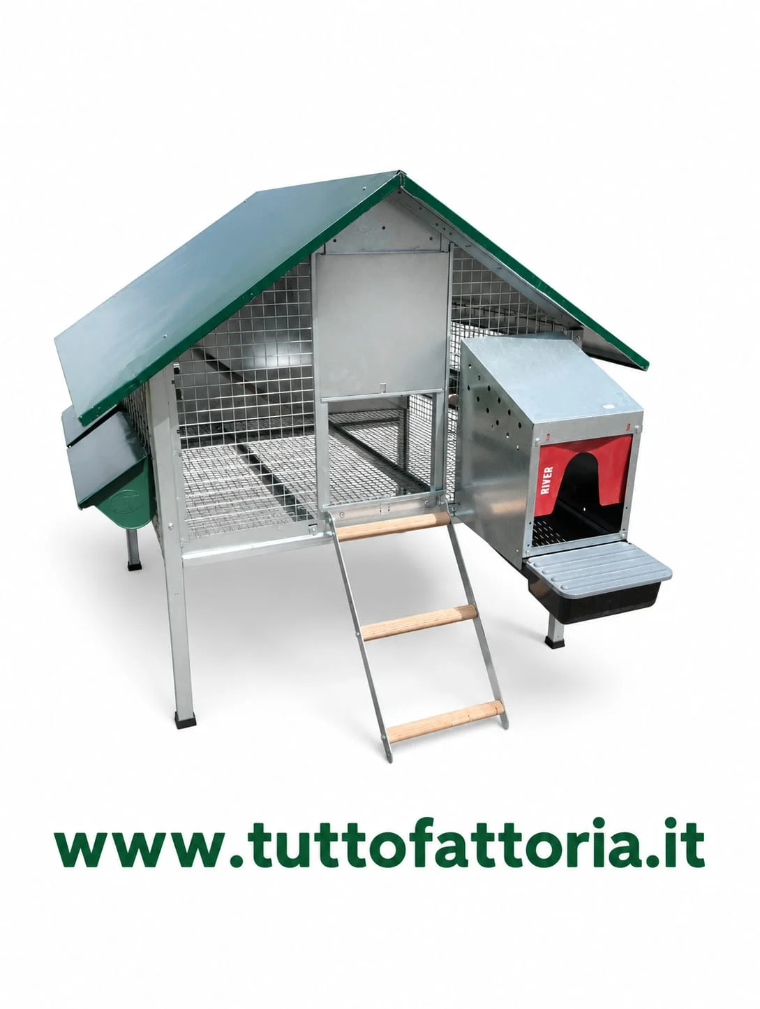 Pollaio Fattoria Ovaiole NIDO ESTERNO