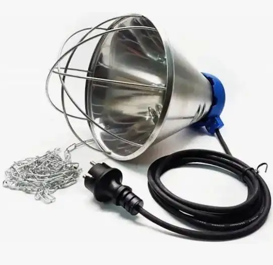 Porta Lampada Infrarossi 210mm