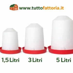 Abbeveratoio sifone 1,5/3/5 litri
