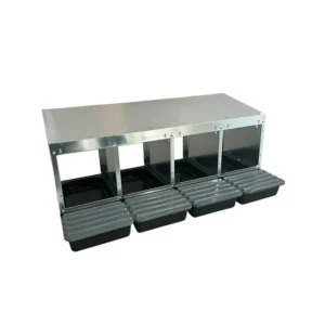 Nido 4 posti con tendina frontale